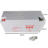 Batería solar GEL 200Ah / 12v PlusEnergy TPG12-200