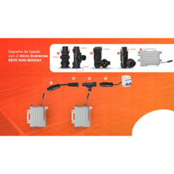 Conector T Para Microinversor DEYE