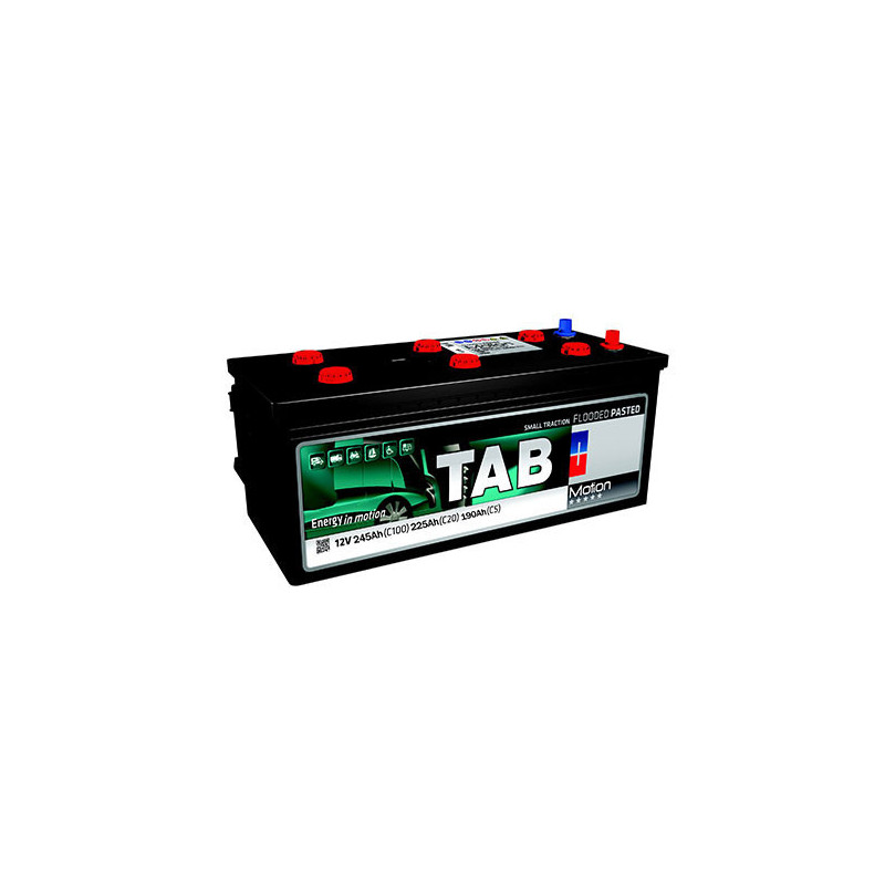 Batería Solar 250Ah / 12V TAB   modelo Black Bull