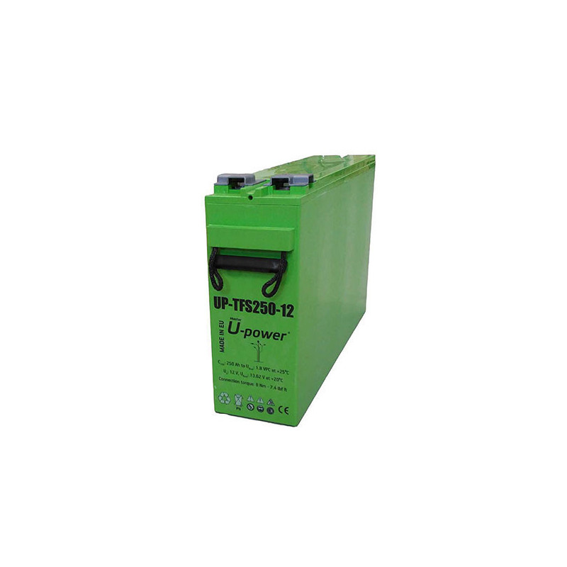 Batería solar AGM 250h 12v U POWER TFS 250