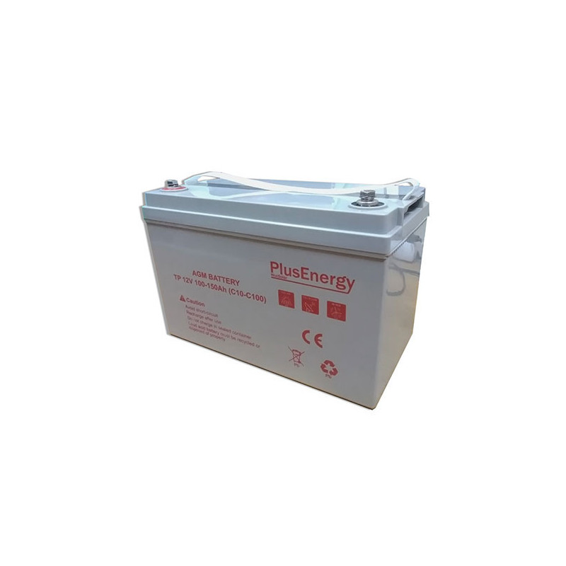 Batería solar AGM 150Ah 12 v PlusEnergy TP12-150