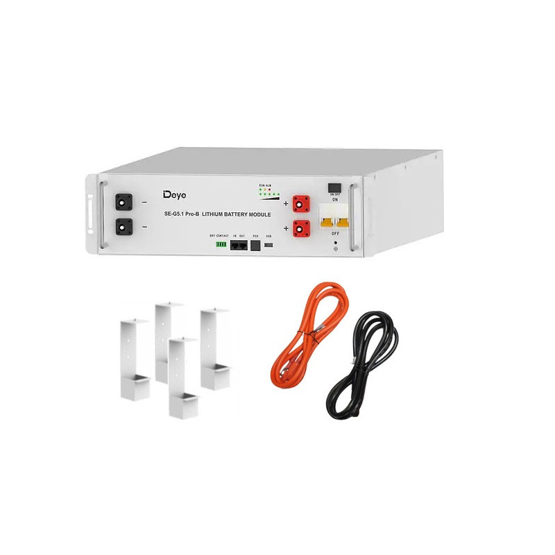 Batería Litio 48v 5.1kw Deye SE-G5.1 Pro-B