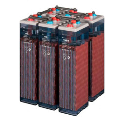 Batería 5 OPzS 350Ah – 525Ah 2v TAB