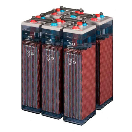 Batería 8 OPzS 800Ah – 1200Ah 2v TAB
