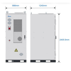 DEYE Armario de almacenamiento de energía 128 kWh