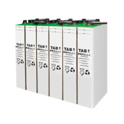 12 Baterías TAB 8 TOPzS 875-1137Ah 2v