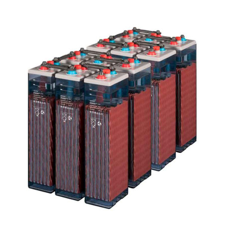 12 Baterías TAB 5 OPzS 350-525Ah 2v