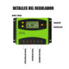 Regulador solar 60A PWM 12v / 24v