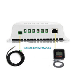 Regulador solar 20A MPPT 100v 12v / 24v