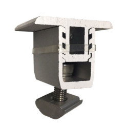 Estructura Alu Tejado Sandwich Chapa 5 paneles