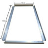 Soporte Aluminio para panel solar superficie plano