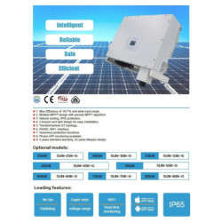 Inversor solar 45Kw Trifasico Inyección a red con vertido cero 380v