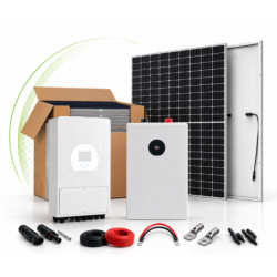 Kit Solar 6kW 48V con batería de litio 16kWh