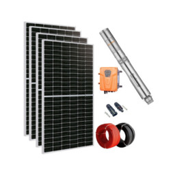 Kit solar Bombeo PlusEnergy 4SS9C9 200 AD220 3KW