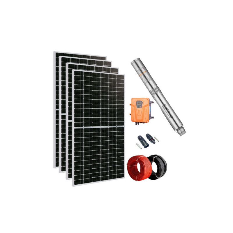Kit solar Bombeo PlusEnergy 4SS9C9 200 AD220 3KW