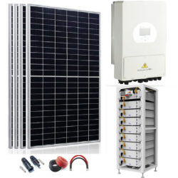 Kit Solar 40KW Híbrido Trifásico 380V con Batería Litio HV