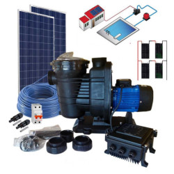 Kit solar para piscina