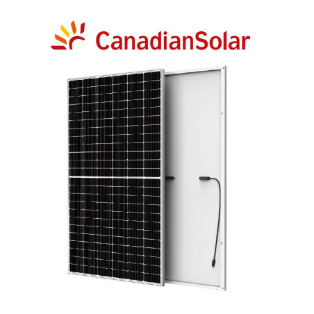Panel Solar Canadian 455W 120 HiKu6 Black Frame Perc