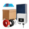 Kit solar 3000wh Autoconsumo Inyección a RED