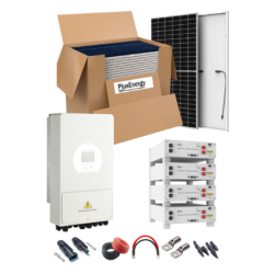 Kit Solar 20KW 48VDC a 380VAC Con Bateria SE-G 5.1 Pro 20KWH