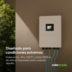 Kit Solar 20KW 48VDC a 380VAC Con Bateria SE-G 5.1 Pro 20KWH