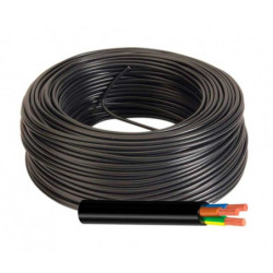 Manguera Eléctrica Negra 3G 6,0mm2 RV-K 1KV
