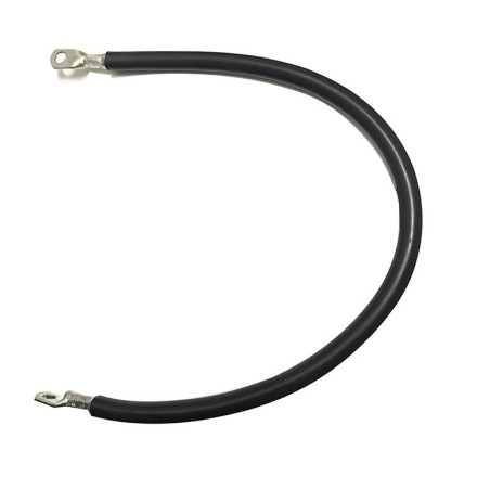 Cable Negro con terminales eléctricos Tubular 35mm²
