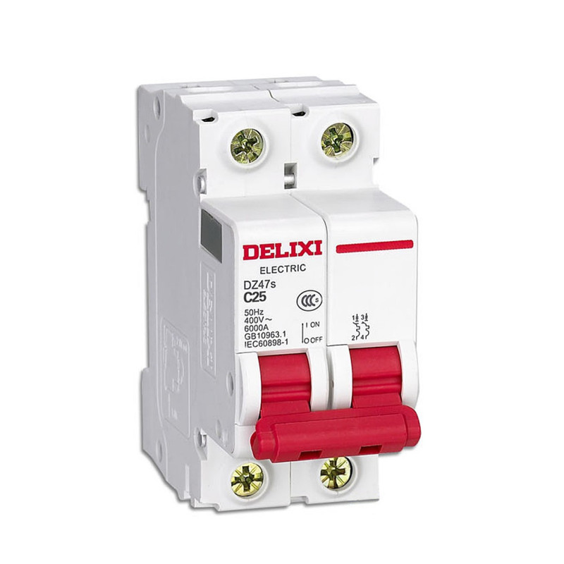 Interruptor Automatico Magnetotermico 6A 10A 16A 25A 40A 2P