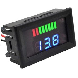 Monitor Digital de Carga de Batería 12v 24v
