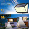 288 LED Sensor de Movimiento Wall Light