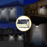 288 LED Sensor de Movimiento Wall Light