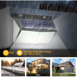288 LED Sensor de Movimiento Wall Light