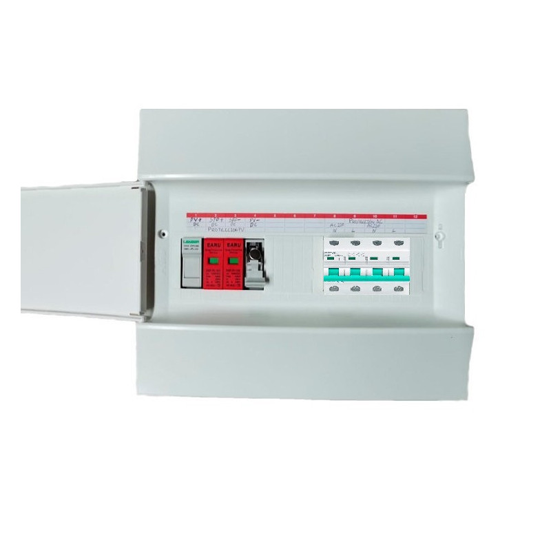 Kit Protección PV MAXGE 1000VDC Trifásico 1 STRING