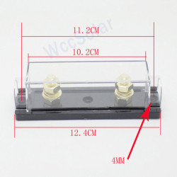 Portafusible para fusible corriente Directa