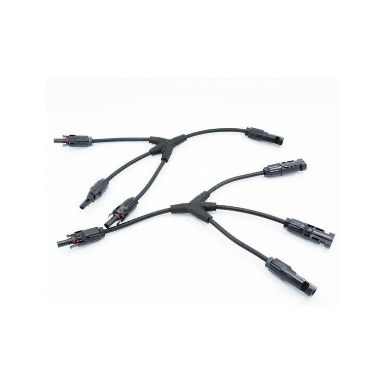 Juego de Conectores MC panel solar PV 3N1 Flex con cable