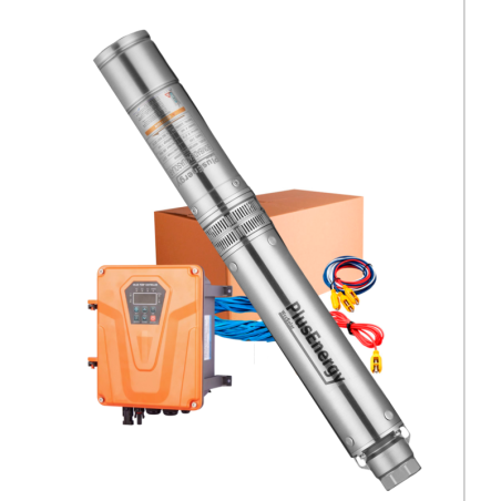 Bomba sumergible PlusEnergy 4SS9C9 200 AD220 3KW