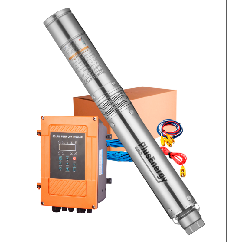 Bomba sumergible PlusEnergy 4SSPC14 320 AD380 7.5KW