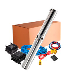 Bomba Solar Sumergible PlusEnergy 4SSC 10/1800/146 1.800 W