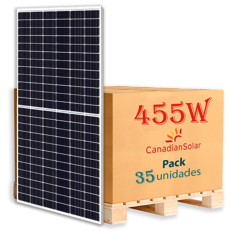 Pallet Canadian 455W 120 HiKu6 Black Frame 120CELL (35PCS)