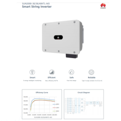 Inversor Huawei Trifásico Sun2000-36KTL M3