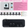 Inversor AXPERT MAX II Duplex 8KW 48V MPPT 150A