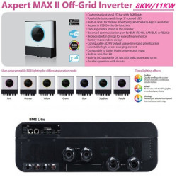 Inversor AXPERT MAX II E Duplex 11KW 48V MPPT 150A
