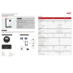 Inversor MUST 5,2KW 48v MPPT Pro