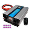 Inversor solar 3000w 12v Onda pura LCD + Mando + Cables de 16mm2 WccSolar