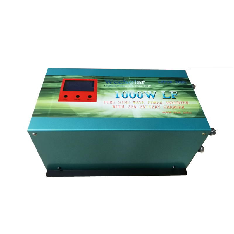 Inversor solar 1000w 12v Onda pura / Cargador 25Ah WccSolar