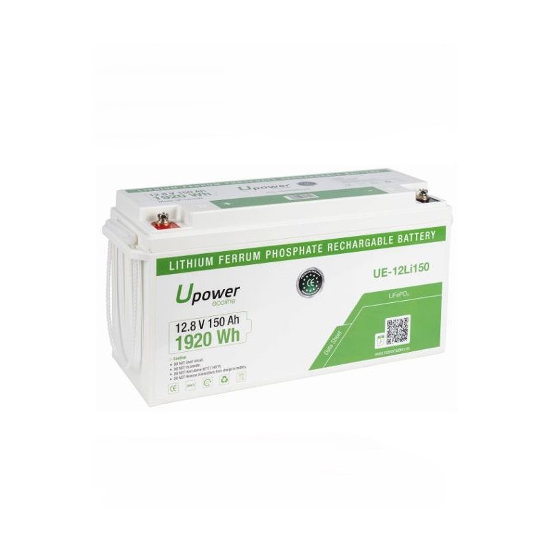 Batería de Litio LiFePO4 12V 150Ah Upower Ecoline