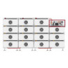 Deye BOS-B-PDU-2 | BMS y PDU para baterías HV